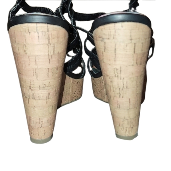 Madden girl  cork wedges - Picture 4 of 5